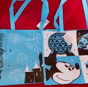 Disney World Tote Bags- Set Of 2